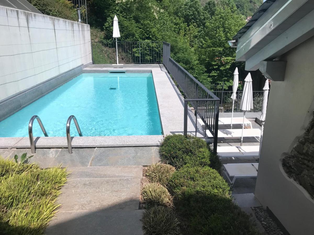 Casa Di Campagna Tony Con Piscina E Vista Lago غْرافيدونا المظهر الخارجي الصورة