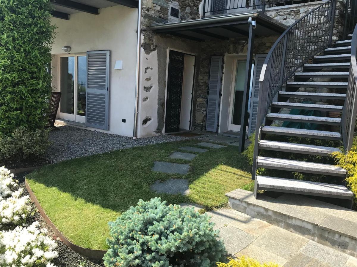 Casa Di Campagna Tony Con Piscina E Vista Lago غْرافيدونا المظهر الخارجي الصورة